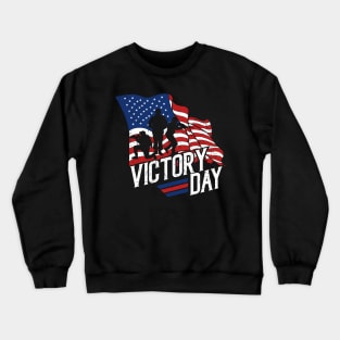 Patriotic Victory Day - USA Gift Crewneck Sweatshirt